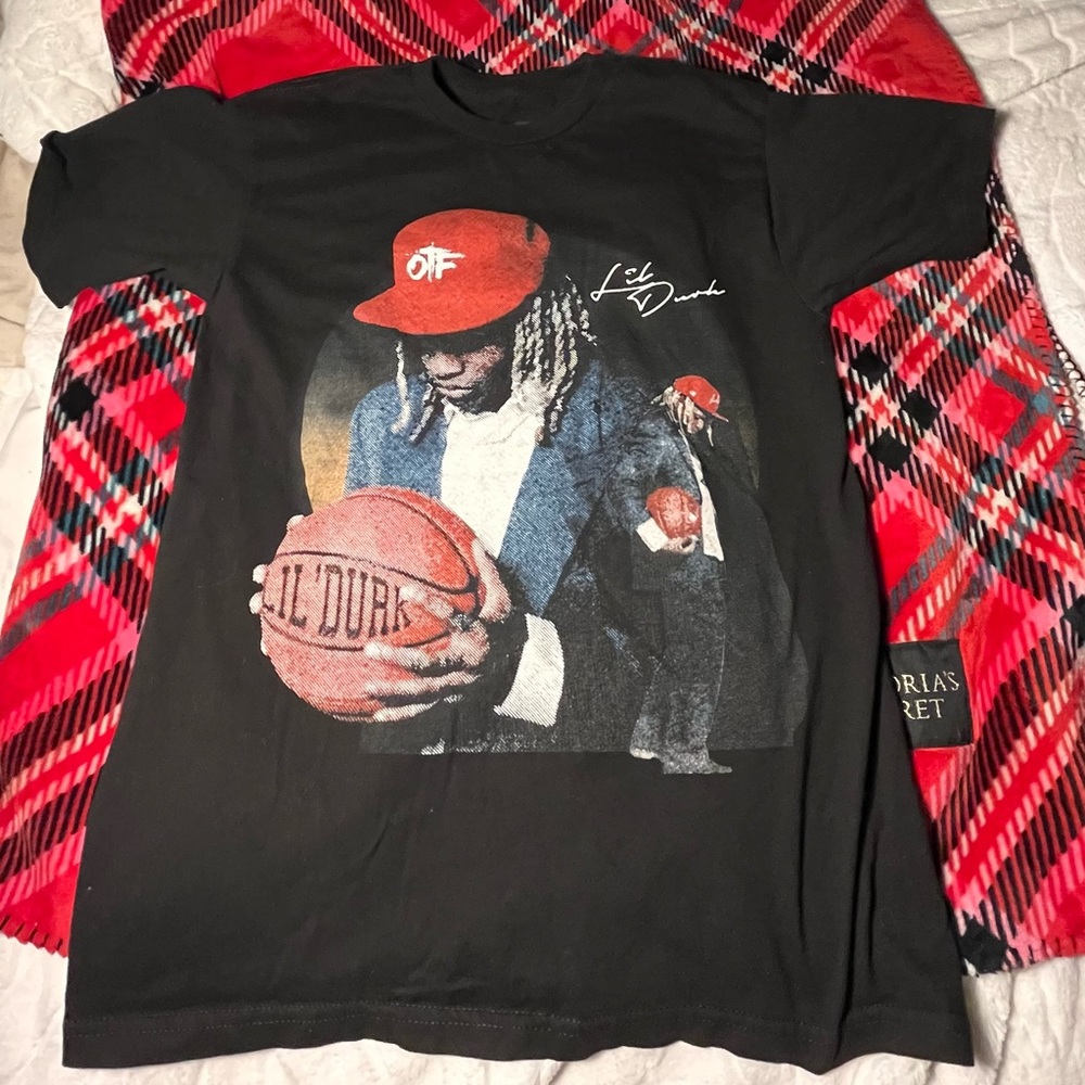 Official Lil dirk graphic t shirt